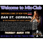 open mic at Lucky Jacks 7pm sign up!